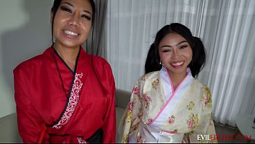 Aku Dapat Happy Ending Dari Dua Terapis Asia, Terus Aku Entot Mereka Berdua – Erotis Buas